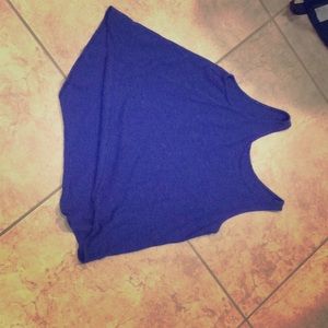 Blue tank top